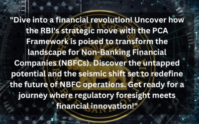 Working of NBFCs Would Improve With Implementation of PCA Framework by RBI